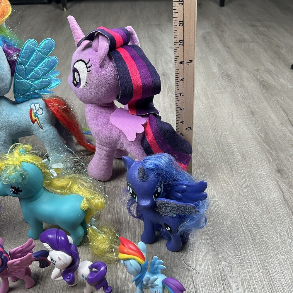 Hasbro My Little Pony Various Sz 2-11"Plush, Brushable & More Figures Lot of‎ 22 - Picture 3 of 8